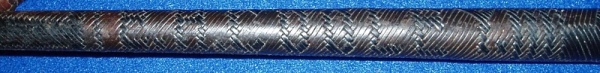36 plait Handle Close up